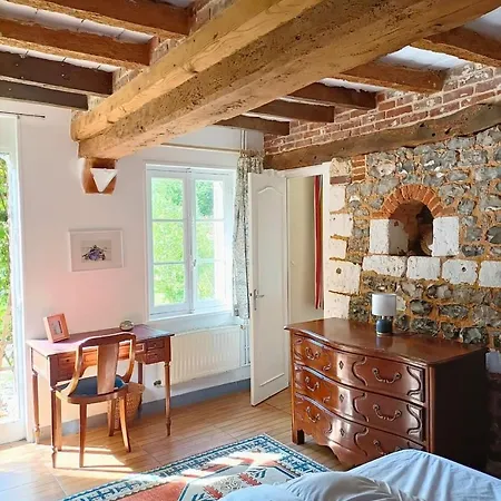 Rural De Criquemanville - Maison Familial 4 Avec Grand Jardin Guest house Sassetot-le-Mauconduit